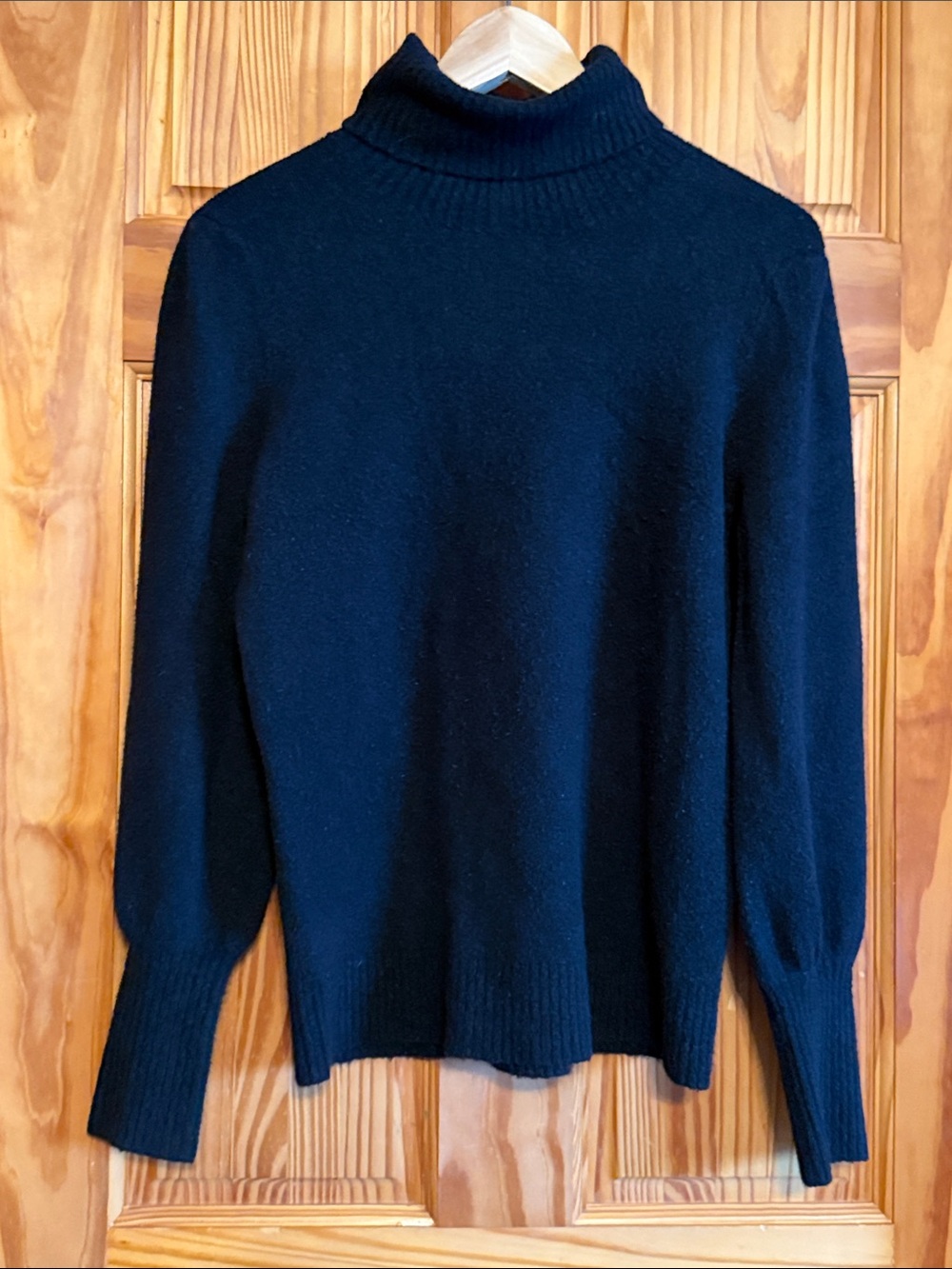 J. Crew Women’s Black Turtleneck Sweater